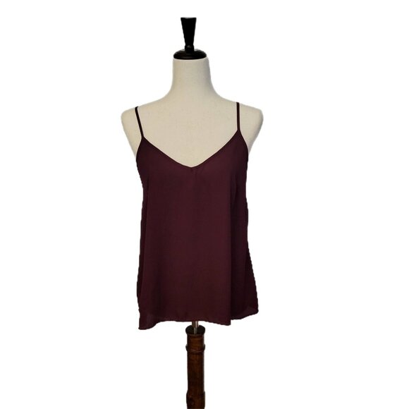 Atmosphere Tops - Burgundy Cami from Atmosphere Size 6
